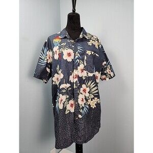 Billabong Aloha Tailored Fit Hawaiian Shirt Mens Casual Floral Print XXL